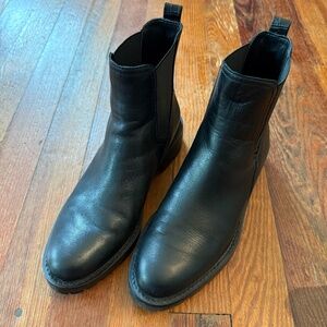 Sam Edelman Jaclyn Chelsea Leather waterproof Boots | black size 7